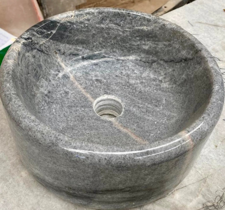 Lavamanos gris (Mármol)