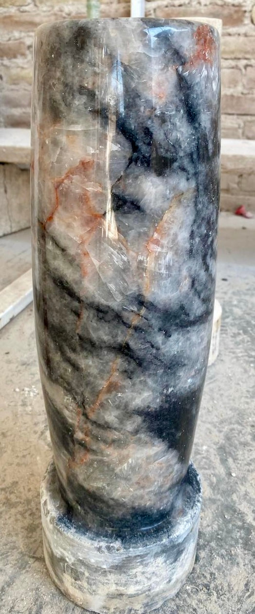 Jarrón azul (Mármol)