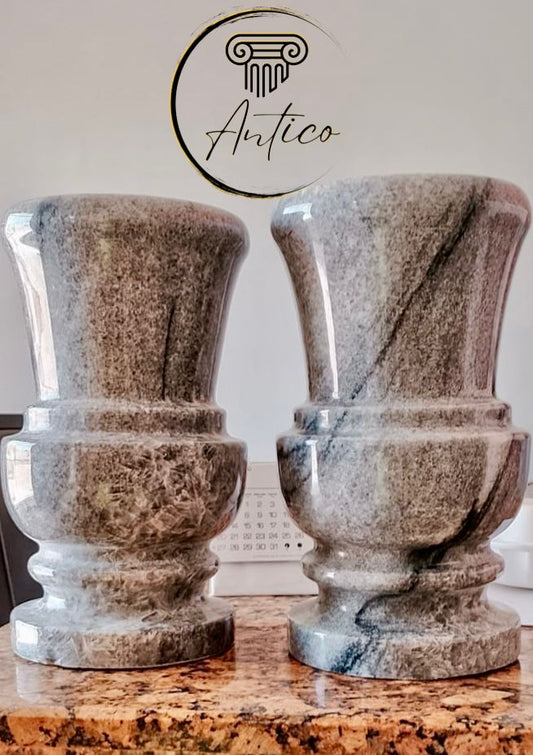 Florero café (Mármol)